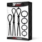 07 Set Solid Silicone Cock Rings - Image 5