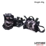 2 Piece Set Lace lindfold and Handcuffs - Image 3