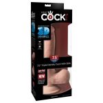 3D Triple Density Dildo with Balls Plus 7.5 Flesh - Image 7