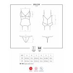810-COR-2 Corset and Thong White - Image 3