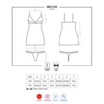 865-CHE-1 Chemise and Thong Black - Image 3