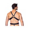 Adjustable Leather Harness with Rings by BONDAGE PLAY image 2