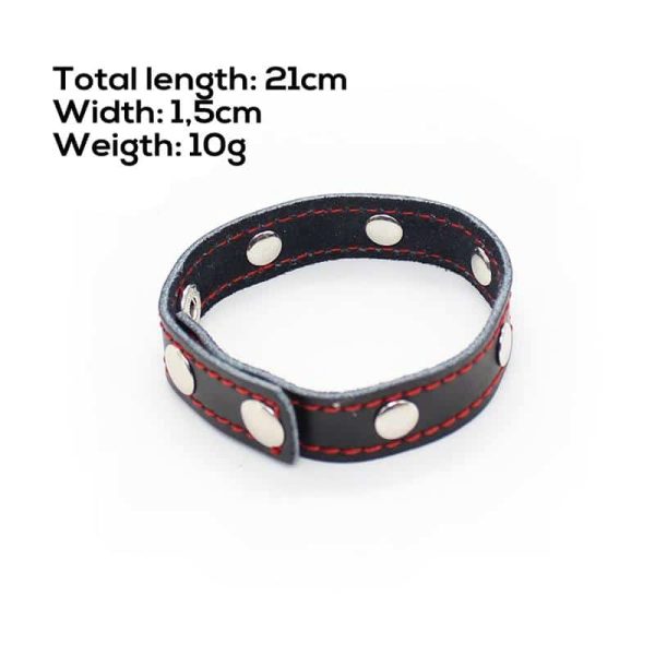 Adjustable Penis Ring 21 cm x 1.5 cm - Image 3