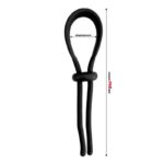 Adjustable Wider Arrest Silicone Cock Ring - Image 2