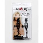Adjustable nipple clamps with black chain - Image 8