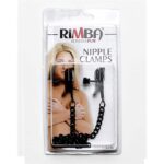 Adjustable nipple clamps with black chain - Image 6