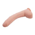 Alex Curved Dildo with Testicles G-Spot Suction Cup Flesh - Image 6