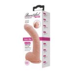 Alex Curved Dildo with Testicles G-Spot Suction Cup Flesh - Image 10