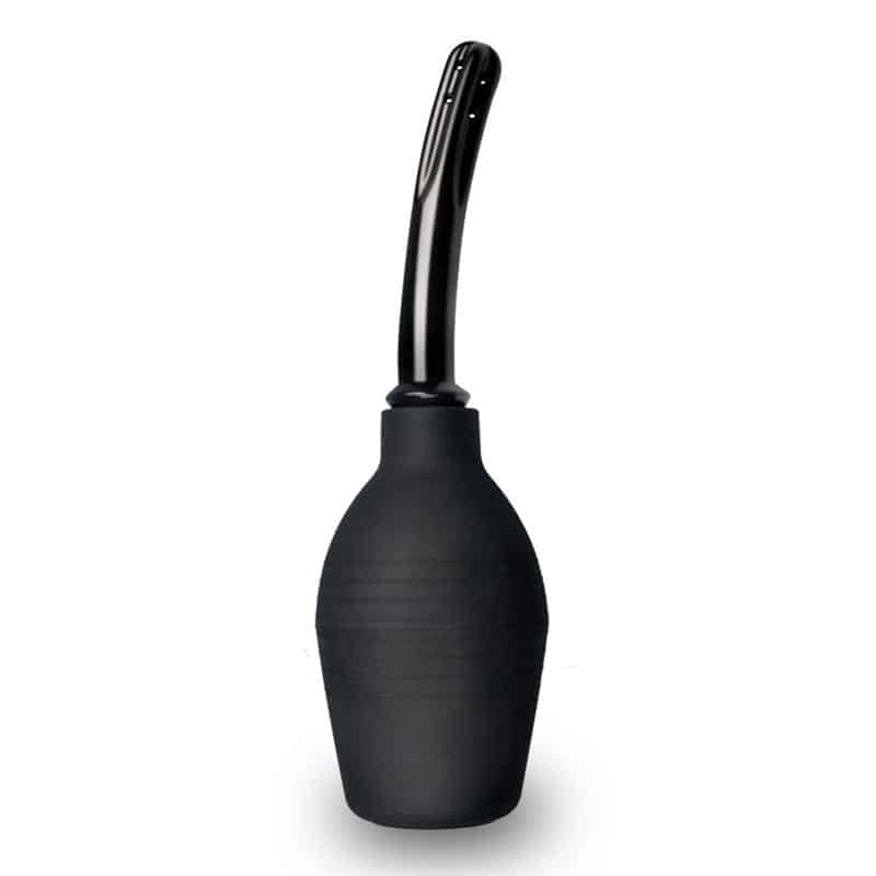 Anal-Douche-Deluxe-Black Anal Douche Deluxe Black - Image 1