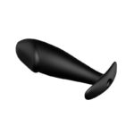 Anal Plug Black with Remote Control - Image 3