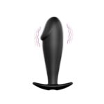 Anal Plug Black with Remote Control - Image 5