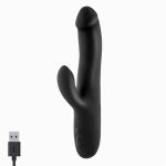 Angus Vibrator with Thrusting Movement 2 Motors Silicone USB - Image 4