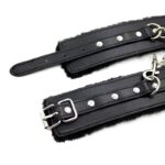 Ankle Cuffs with Black Padded Interior 35 cm Black - Image 4