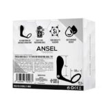 Ansel Anal Plug with Vibration and Cock Ring USB Silicone - Image 5