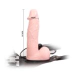 Baile Strap-On with Dildo Flesh with Remote Control - Image 5