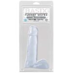 Basix Rubber Works  20,32 cm Dong - Colour Clear - Image 2