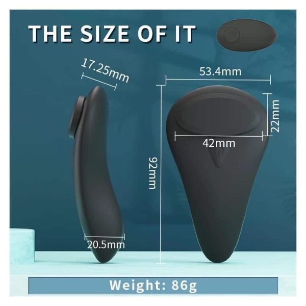 Bengi Panty Stimulator Remote Control Liquified Silicone Unibody - Image 8