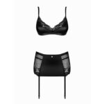 Blanita 3 Piece Lace Suspender Set - Image 3
