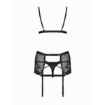 Blanita 3 Piece Lace Suspender Set - Image 4