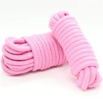 Bondage Cotton Rope 10 Meter Pink - Image 2