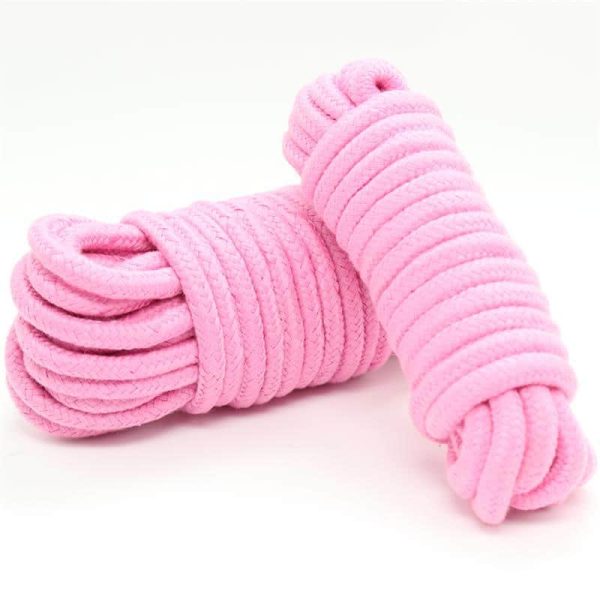 Bondage Cotton Rope 10 Meter Pink - Image 2