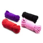Bondage Cotton Rope 10 Meter Purple - Image 3