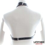 Bondage Harness with Open Cups and Chains - Image 5
