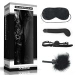Bondage Kit Deluxe with Vibrator Black - Image 11