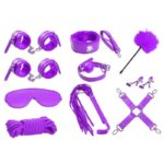 Bondage Set 10 Pieces Purple - Image 3