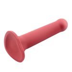 Bouncy Liquid Silicone Dildo Hiper Flexible 6.5 - 16.5 cm Size S Burgundy - Image 4