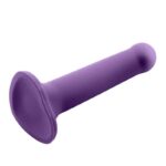 Bouncy Liquid Silicone Dildo Hiper Flexible 6.5 - 16.5 cm Size S Purple - Image 5