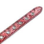 Breathable Gag Ball Diamond Vegan Leather - Image 6