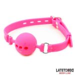 Breathable Silicone Ball Gag M - 4.5 cm - Image 3