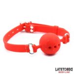 Breathable Silicone Ball Gag S - 4 cm - Image 2