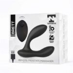 Brett Prostate Massager Remote Control USB Liquid Silicone - Image 2