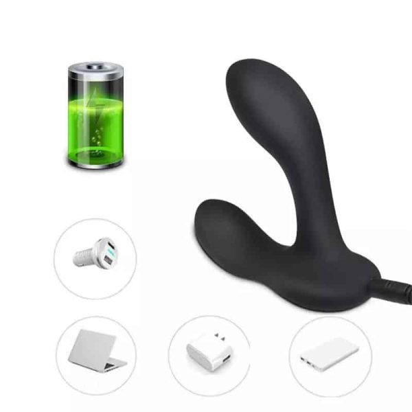 Brett Prostate Massager Remote Control USB Liquid Silicone - Image 10