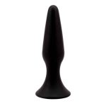 Butt Plug 12.5 x 3.1 cm Silicone Black - Image 2