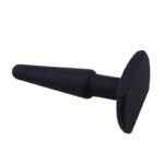 Butt Plug 4 Silicone Black - Image 2