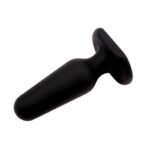 Butt Plug 7.5 x 2.5 cm Silicone Black - Image 4