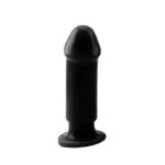 Butt Plug Evil Size M 12.5 x 3.7 cm Black - Image 2