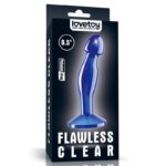 Butt Plug Flawless Clear Blue 6.5 - Image 7