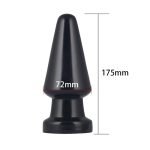 Butt Plug King Sized Anal Shocker 7 Black - Image 5