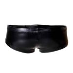 C4M Booty Shorts Leatherette Black - Image 4