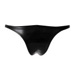 C4M11 Brazilian Brief Leatherette Black - Image 4
