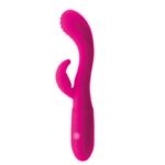 Cakey G-Spot and Rabbit Vibe USB Silicone Fuchsia - Image 4