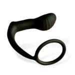Carnelian Vibrating Anal Plug with Penis Ring - Image 3
