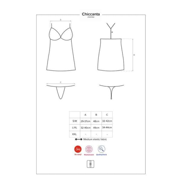 Chiccanta Chemise and Thong - Image 6