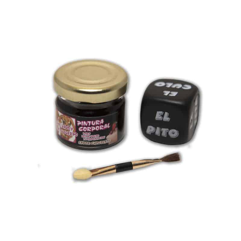 Chocolate-Paint-Brush-and-Dice-Postures Chocolate Paint + Brush and Dice Postures - Image 1