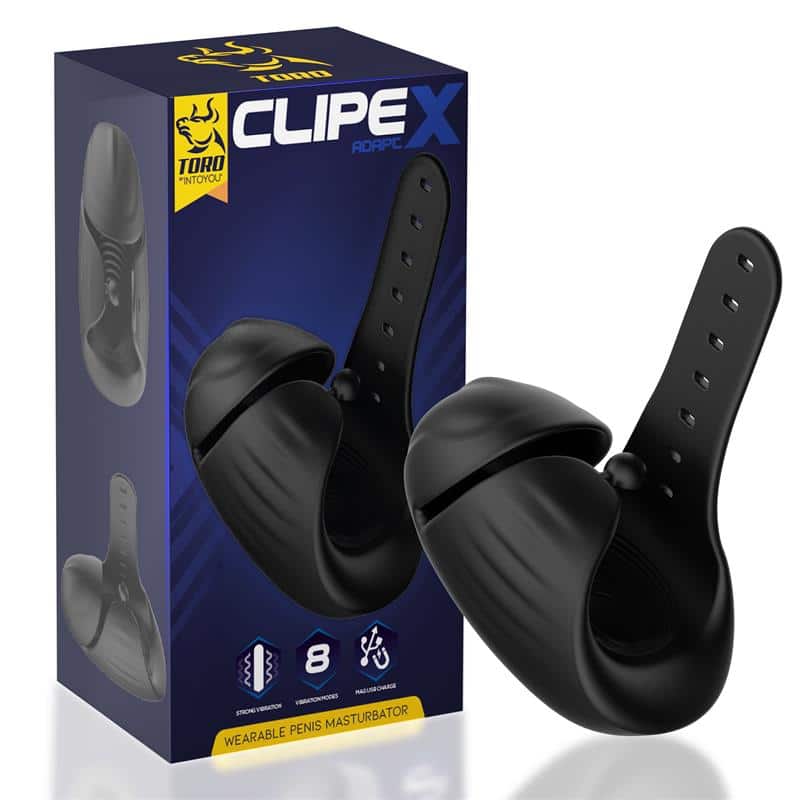 Clipex-Adjustable-Male-Masturbator-with-Clip-System-Premium-Silicone-Magnetic-USB Clipex Adjustable Male Masturbator with Clip System Premium Silicone Magnetic USB - Image 1