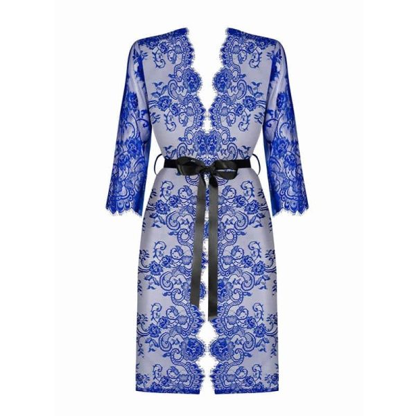 Kimono i koboltblonder - Billede 3